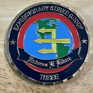 Challenge Coin US Navy Expeditionary Strike Group 3 CPO Mess Military